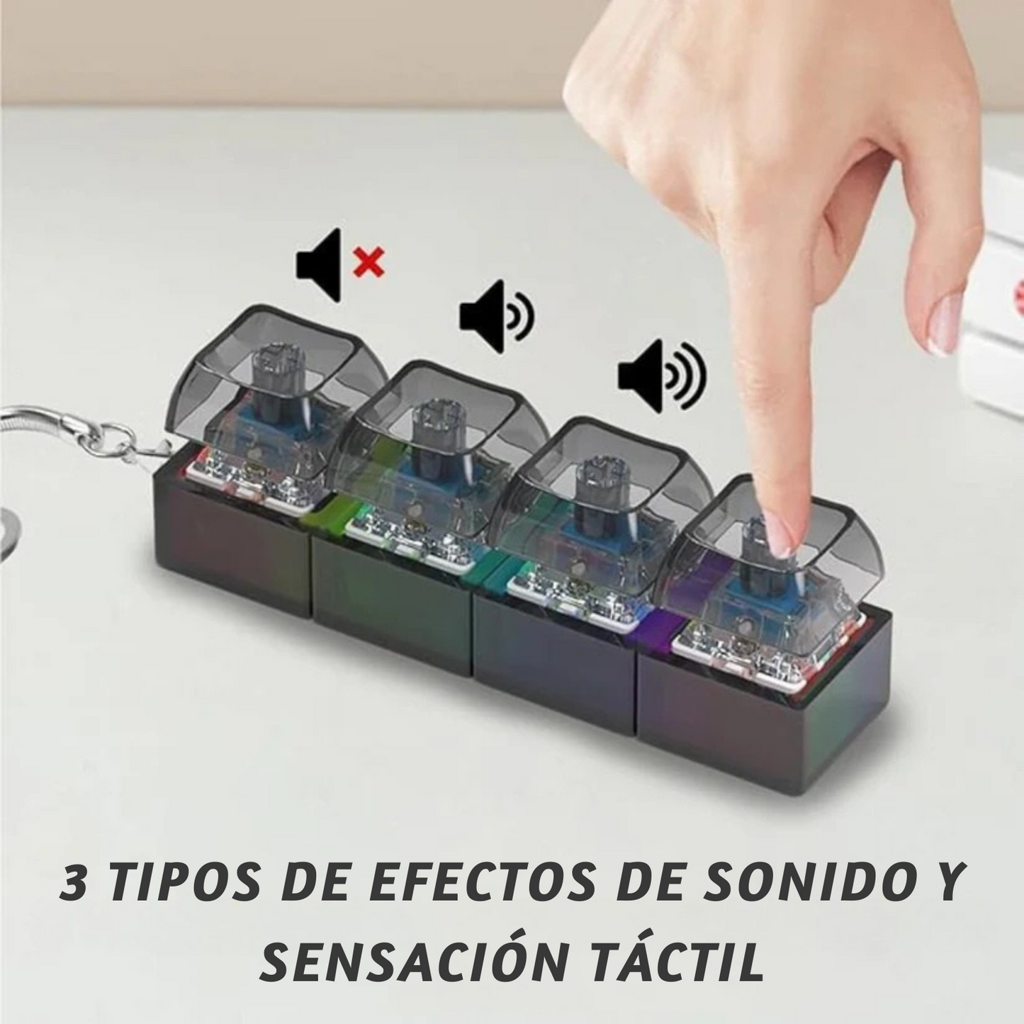 ClickLight™ Mini Teclado Anti-Estrés